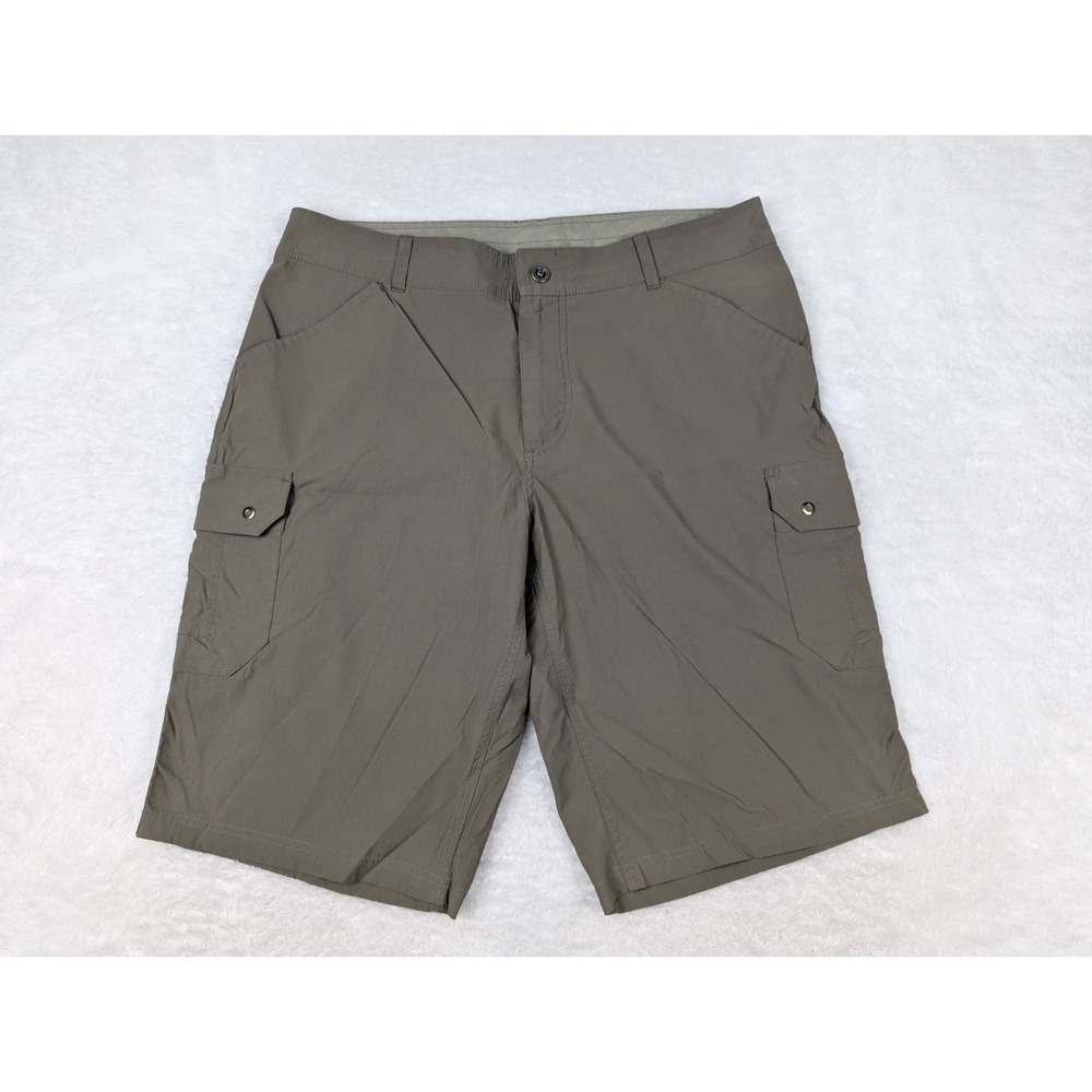 Kuhl Renegade Cargo Shorts Men's 38x12 Brown Hiking Outdoor Stretch Style 5136